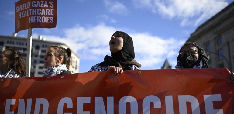 ABD’de Biden’a Gazze tepkisi: “Ellerinde kan var”