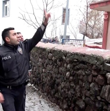 Çatıdaki hükümlüye operasyon