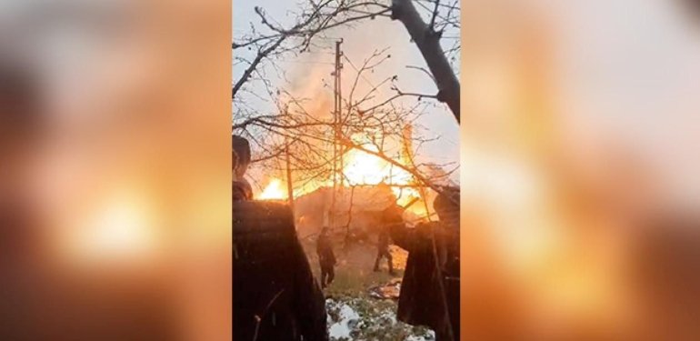 Kastamonu’da yangın: Ev küle döndü