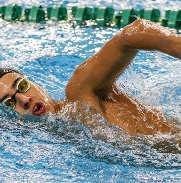 Kayserili rekortmen yüzücüler olimpiyat için kulaç atıyor