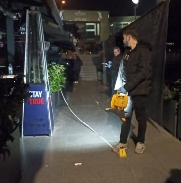 Eğlence mekanında silahlı kavga: 1 yaralı