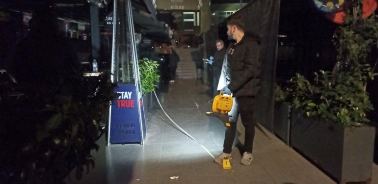 Eğlence mekanında silahlı kavga: 1 yaralı