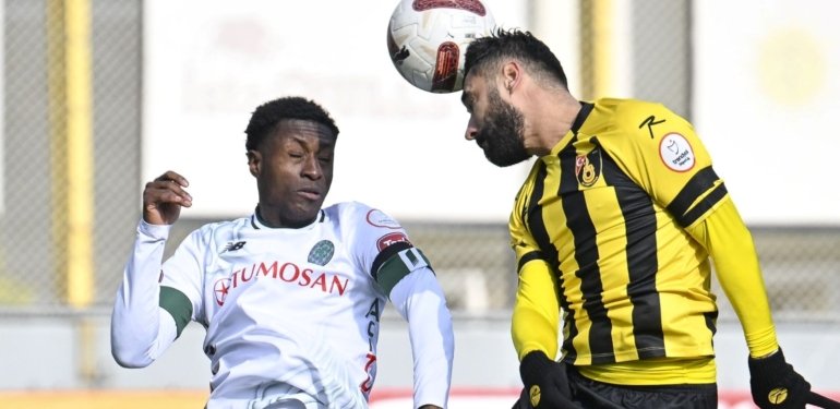 İstanbulspor – Konyaspor mücadelesinde gol sesi çıkmadı