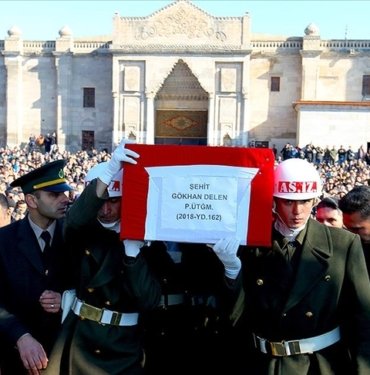 “Pençe-Kilit Operasyonu” şehitlerimizi uğurladık