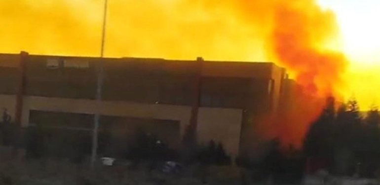 Kocaeli’de turuncu duman alarmı