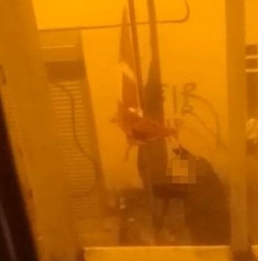 Cihangir’de Türk bayrağını indirme tartışması