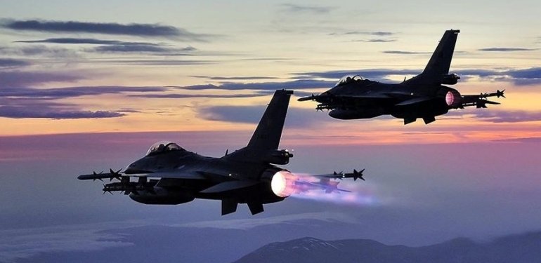Irak ve Suriye’ye hava harekatı: 24 hedef imha edildi, çok sayıda terörist öldürüldü