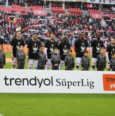Samsunspor – Sivasspor maçında şehitler unutulmadı
