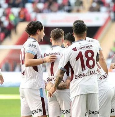 Trabzonspor'da yenilmezlik serisini 6 maça çıktı
