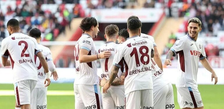 Trabzonspor'da yenilmezlik serisini 6 maça çıktı