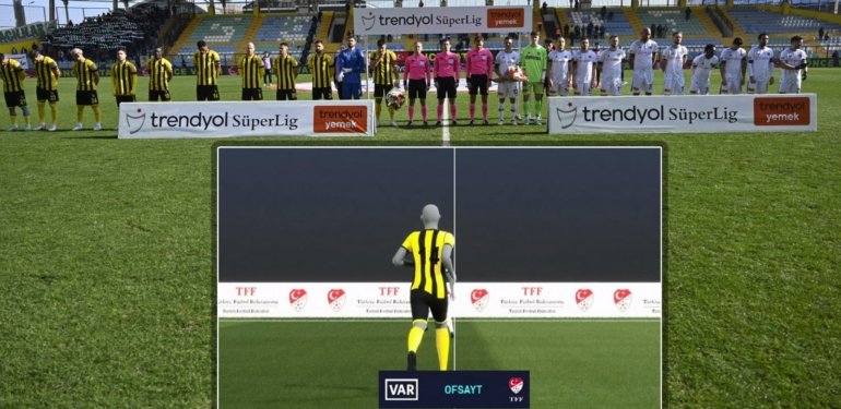 Süper Lig’e Yarı Otomatik Ofsayt Sistemi damga vurdu