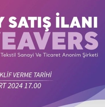 TMSF’den şirket satışı: Boyteks, Weavers’taki paylarını satışa çıkarıyor