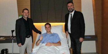 Beşiktaşlı futbolcu Amir Hadziahmetovic ameliyat edildi