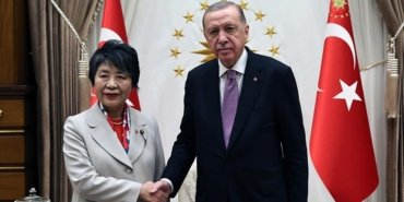 Cumhurbaşkanı Erdoğan, Japonya Dışişleri Bakanı Yoko’yu kabul etti