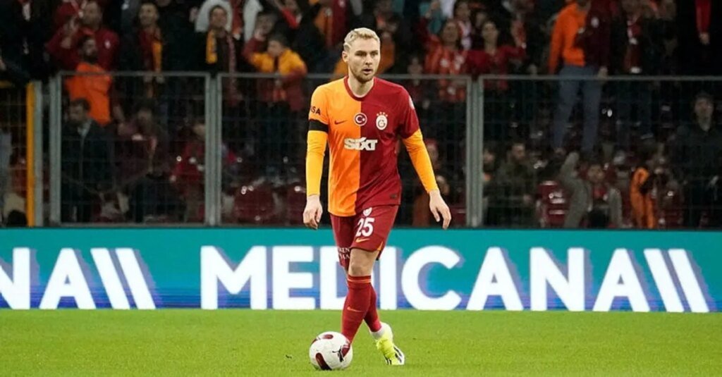 Victor Nelsson bu sezonki ilk gol sevincini yaşadı