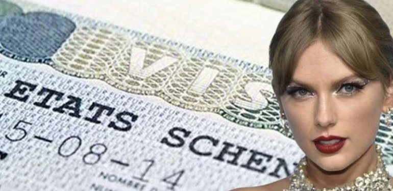 Taylor Swıft, Avrupa vizesi almanıza yardımcı olabilir