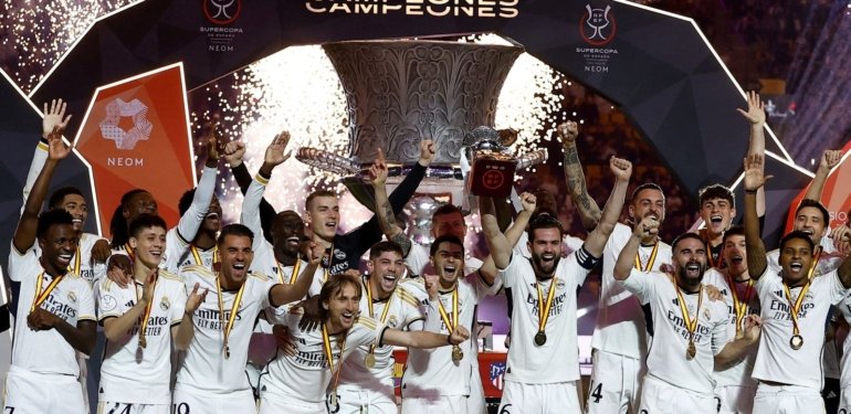 İspanya’da Süper Kupa Real Madrid’in