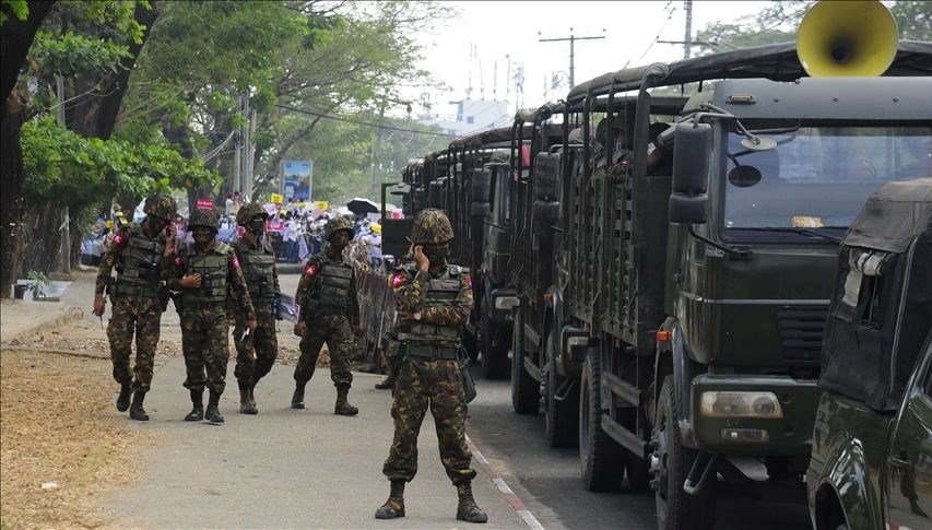 Myanmar’da “silahlı grupların, Hindistan sınırındaki kasabayı ele geçirdiği” iddia edildi