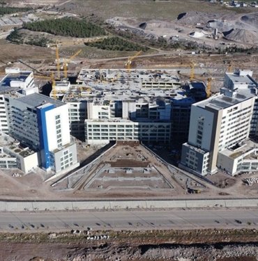 Şanlıurfa Şehir Hastanesi inşaatının yüzde 54’ü tamamlandı