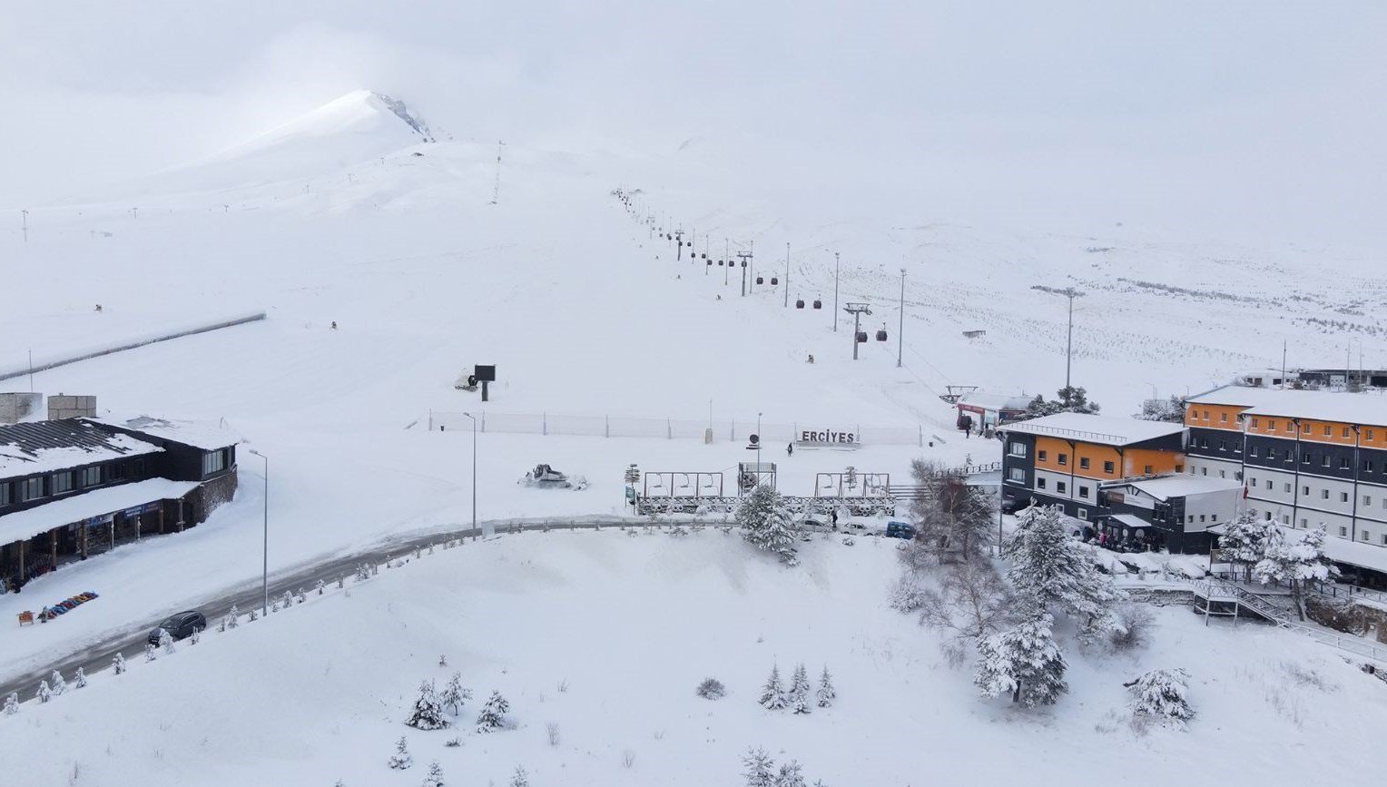 Erciyes’te sömestir hareketliliği: Otellerde doluluk oranı yüzde 80