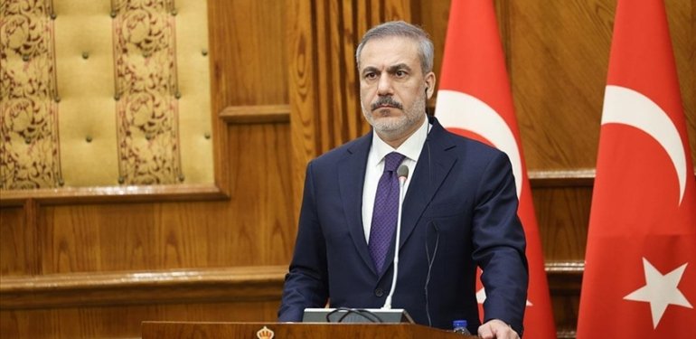 Dışişleri Bakanı Fidan: Güvenliği tehdit altında olan Filistinliler ve bölge ülkeleridir