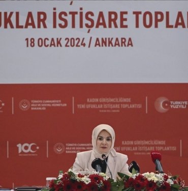 Bakan Göktaş: Kadınların iş gücüne katılım oranını 2023 kasım ayı itibarıyla yüzde 35,9’a yükselttik