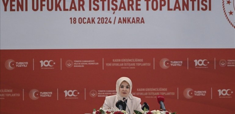 Bakan Göktaş: Kadınların iş gücüne katılım oranını 2023 kasım ayı itibarıyla yüzde 35,9’a yükselttik