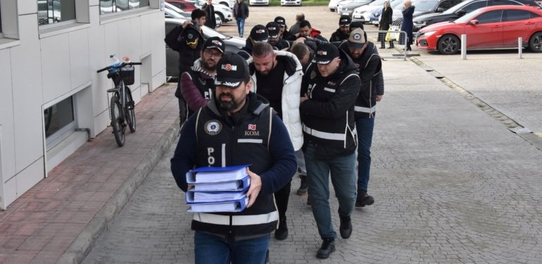 Ordu merkezli 5 ilde tefeciliğe 8 gözaltı