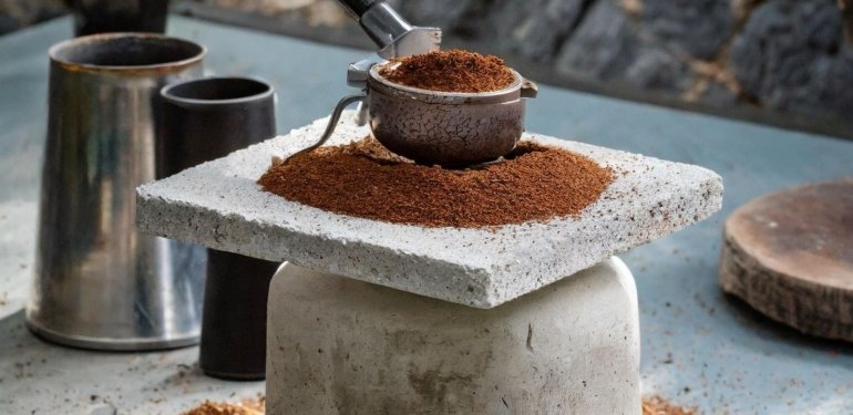 Kahve telvesinin betonların dayanıklılığını artırdığı keşfedildi