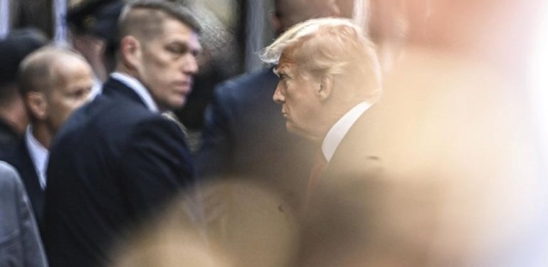 Eski ABD Başkanı Trump bir kez daha hakim karşısında