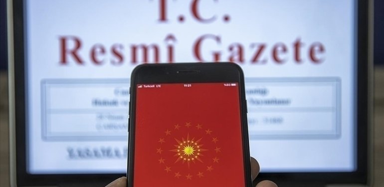 Cumhurbaşkanı kararları Resmi Gazete’de