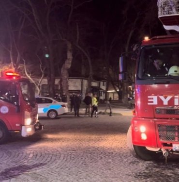 Apartman boşluğuna atılan sigara yangına neden oldu