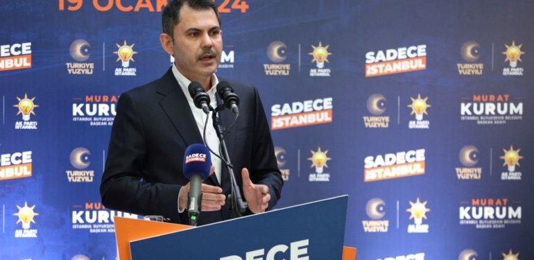 Murat Kurum: İstanbul’un yeni rotası Türkiye’nin bayrak şehri olmaktır