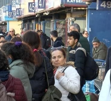 Otogarda yarıyıl tatili yoğunluğu