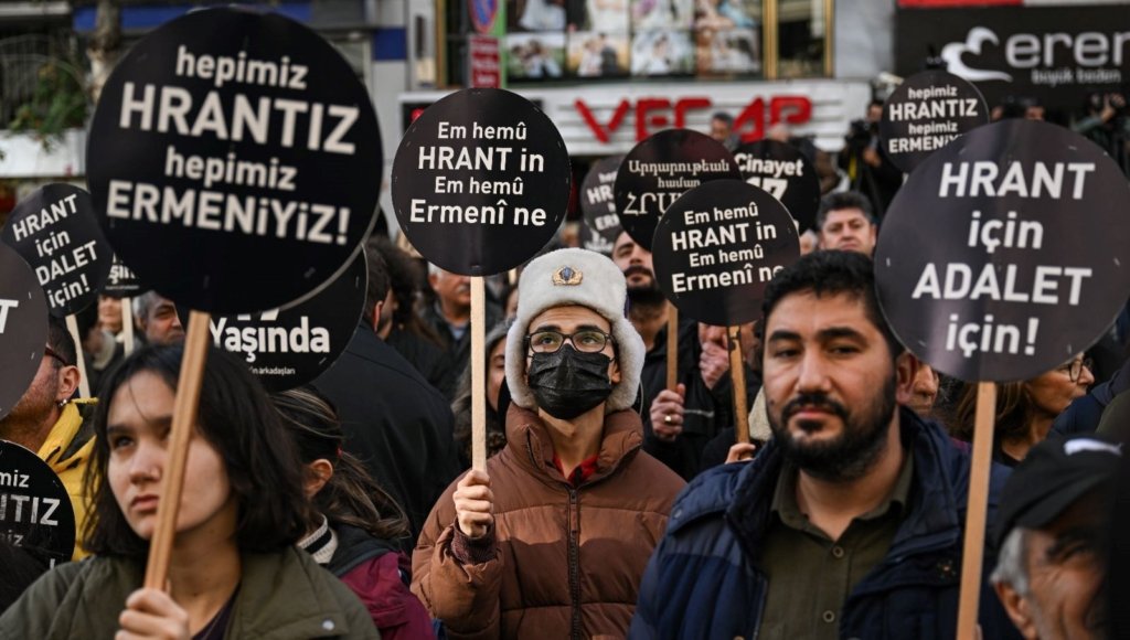 Gazeteci Hrant Dink’i anma töreni