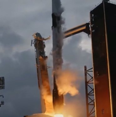 İlk Türk astronot uzayda: İşte fırlatma anı