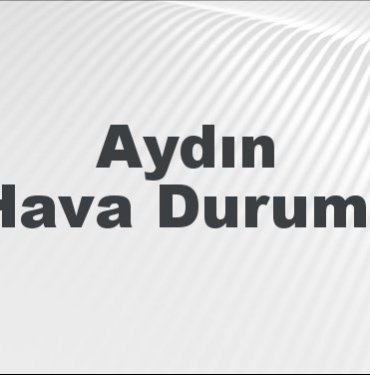 Aydın Hava Durumu 20-01-2024
