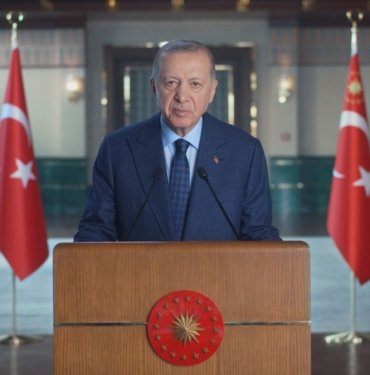 Cumhurbaşkanı Erdoğan’dan Uluslararası Demokratlar Birliği Kongresi’ne video mesaj