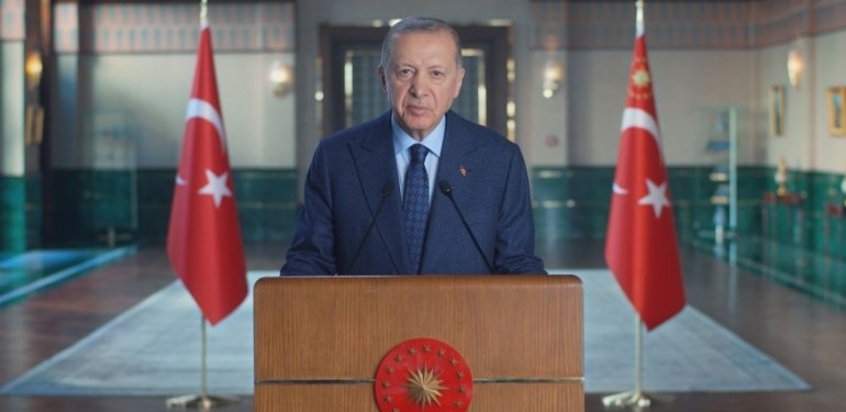 Cumhurbaşkanı Erdoğan’dan Uluslararası Demokratlar Birliği Kongresi’ne video mesaj