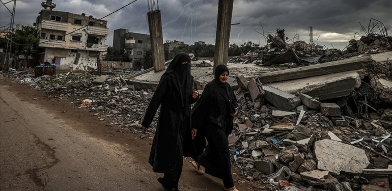 BM, Gazze’de yerinden edilen 1,9 milyon kişinin yaklaşık 1 milyonunun kadın olduğunu açıkladı