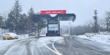 Kırklareli’nde kar yağışı