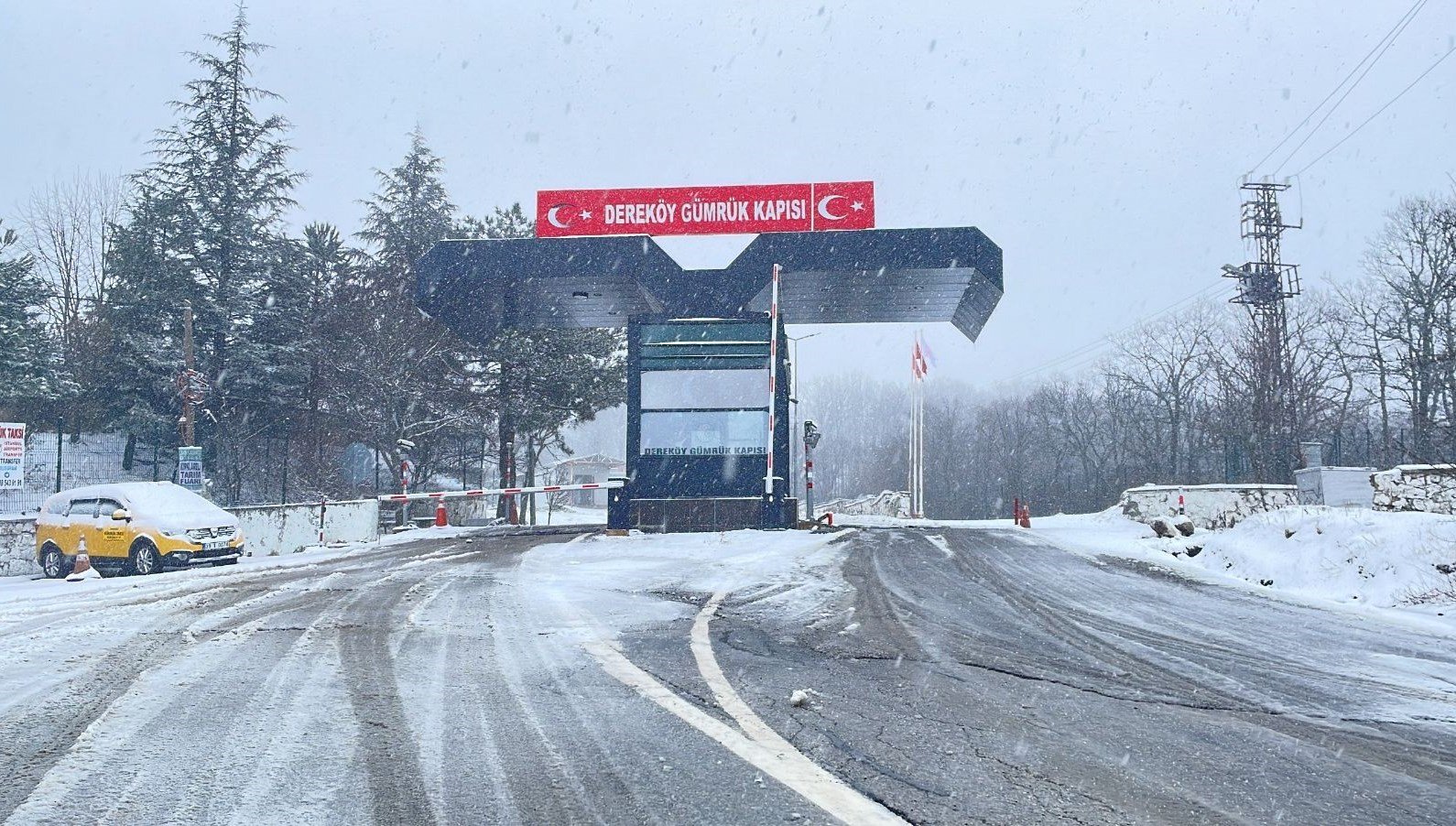 Kırklareli’nde kar yağışı