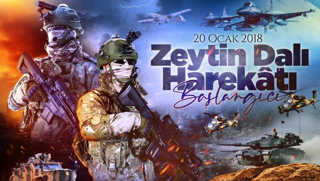 MSB’den Zeytin Dalı Harekatı paylaşımı