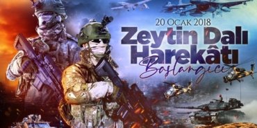 MSB’den Zeytin Dalı Harekatı paylaşımı