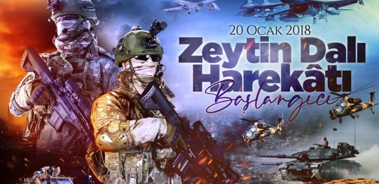 MSB’den Zeytin Dalı Harekatı paylaşımı