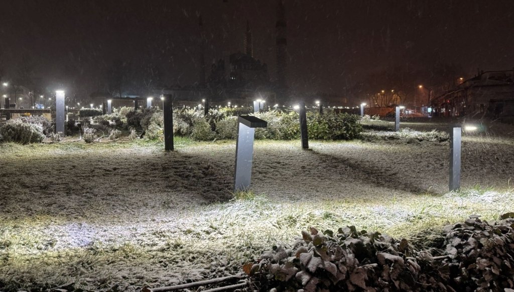 Edirne’de kar etkili oluyor