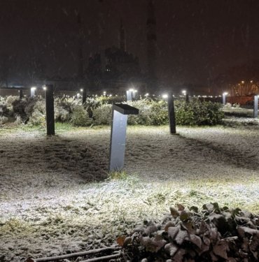Edirne’de kar etkili oluyor