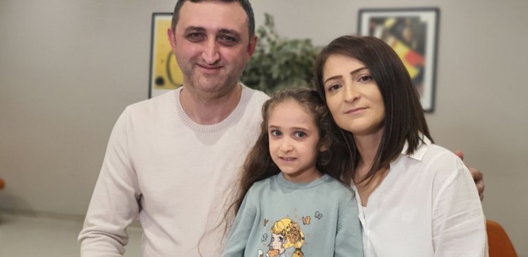 5 yaşındaki Ekin Ada, mucizevi bir ameliyatla hayata tutundu