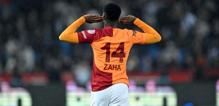 Zaha damga vurdu: Galatasaray, Trabzon’da 5 golle 3 puana ulaştı