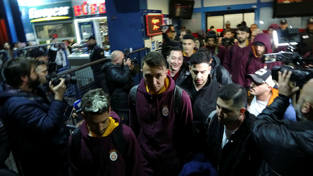 Galatasaray kafilesi Trabzon’da!